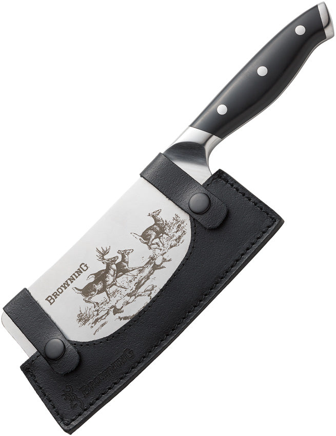 BR0319B Large Engraved Cleaver