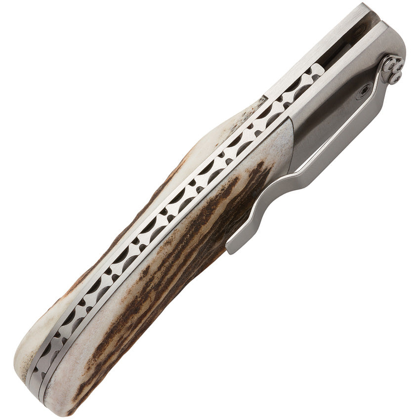 BR0370 Illusion Stag Linerlock