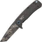 BR0459B Patriot Framelock Tanto