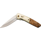 BR0470 Nine Mile Framelock A/O Burl