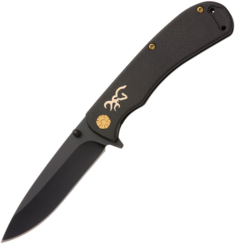 BR0474 Rivet Black Folder