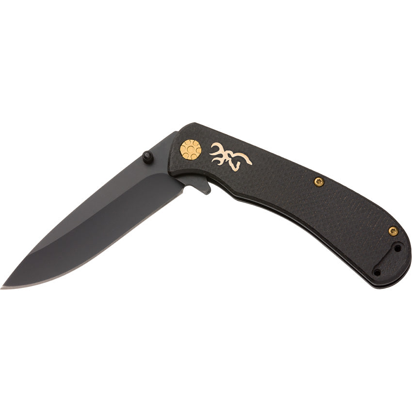 BR0474 Rivet Black Folder