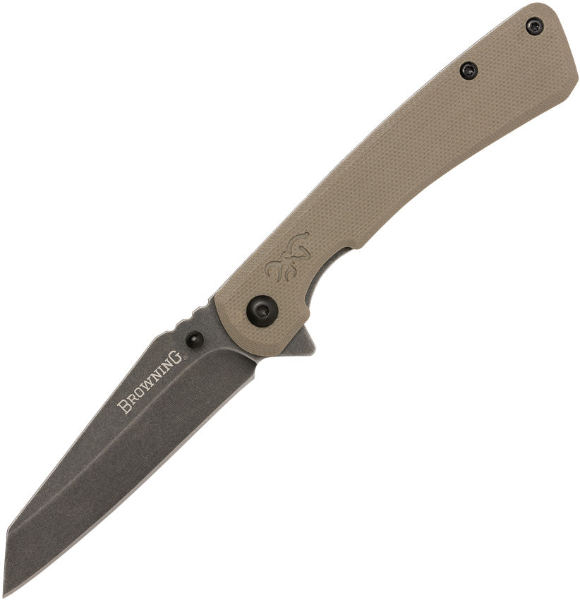 BR0512 Branded Rock Framelock FDE