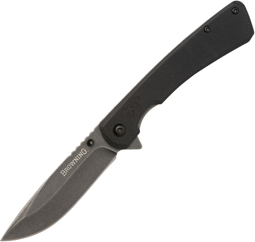 BR0514 Branded Rock Framelock Blk