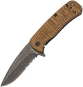 BR0527B Riverstone Framelock Bronze