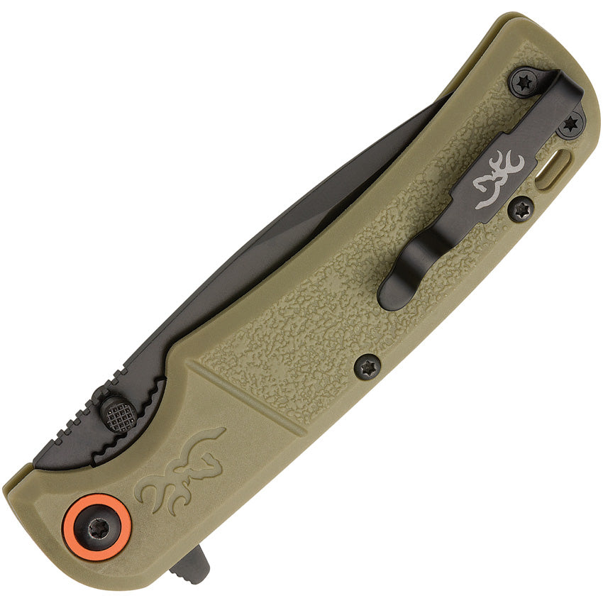 BR0543B Buckmark Slim Linerlock Sage