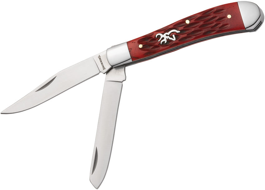 BR0547B Trapper Red Jigged Bone