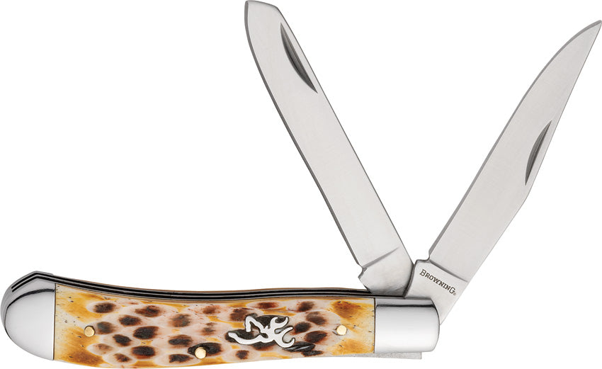 BR0551B Trapper Natural Jigged Bone