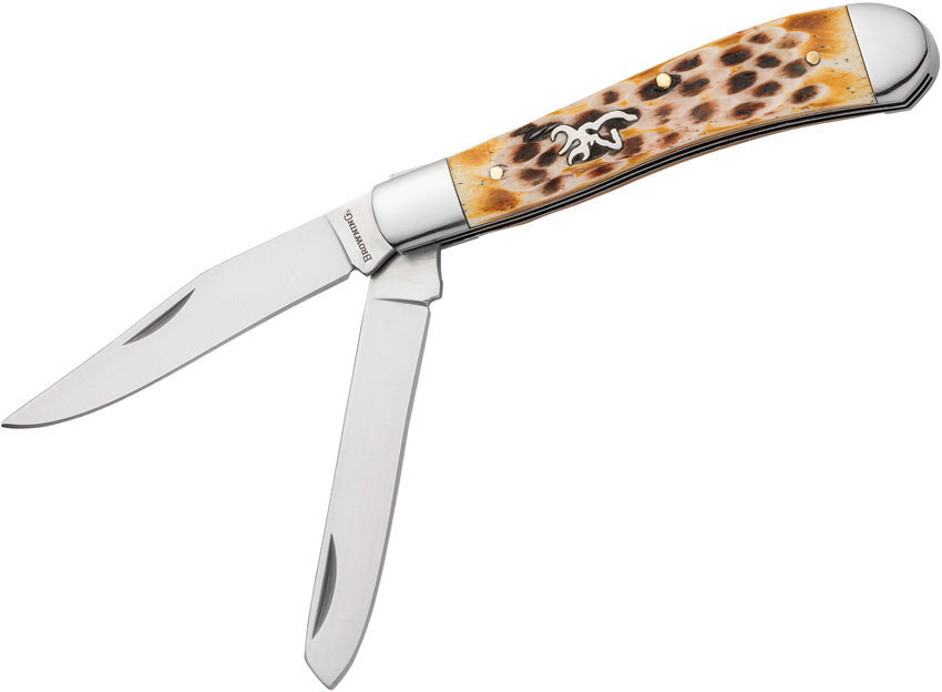BR0551B Trapper Natural Jigged Bone