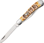 BR0551B Trapper Natural Jigged Bone