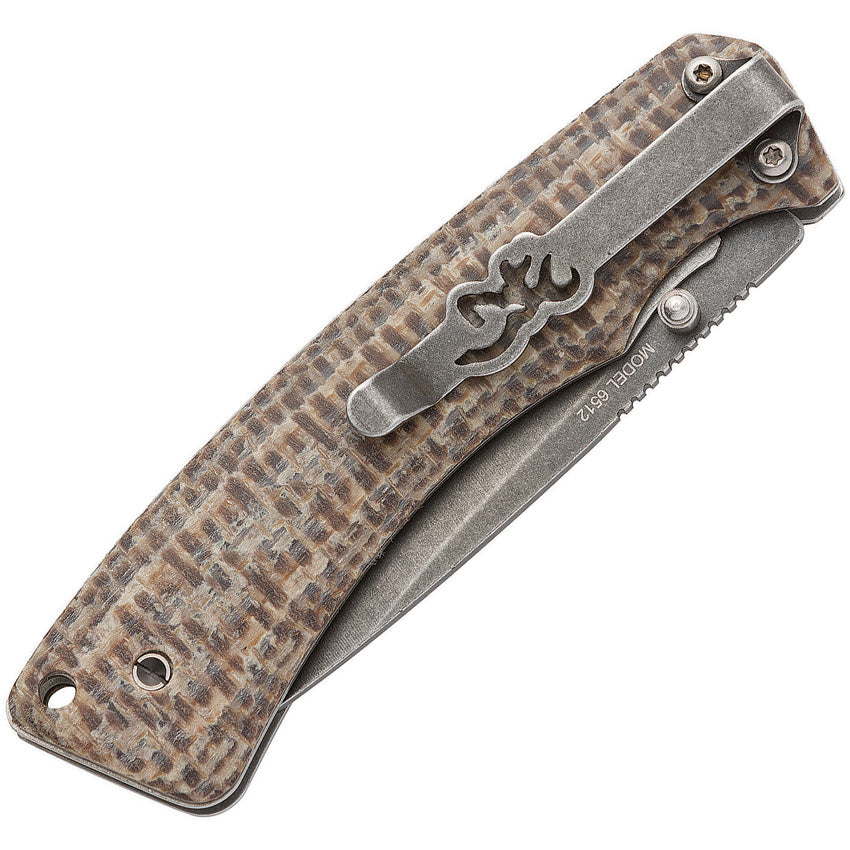 BR6512B Micarta Linerlock