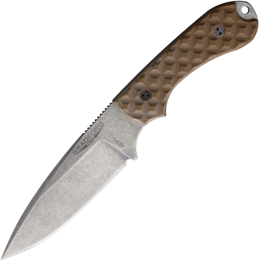 BRAD32FE004A Bradford Knives Guardian 3.2 Textured Coyote