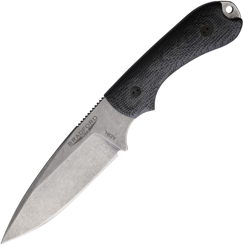 BRAD32FE101A Bradford Knives Guardian 3.2 3D Black Micarta