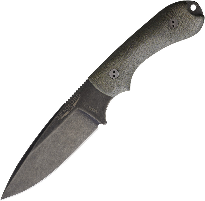 BRAD32FE102NA Bradford Knives Guardian 3.2 3D OD Micarta