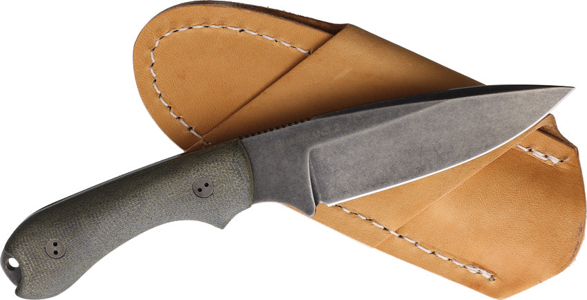 BRAD32FE102NA Bradford Knives Guardian 3.2 3D OD Micarta