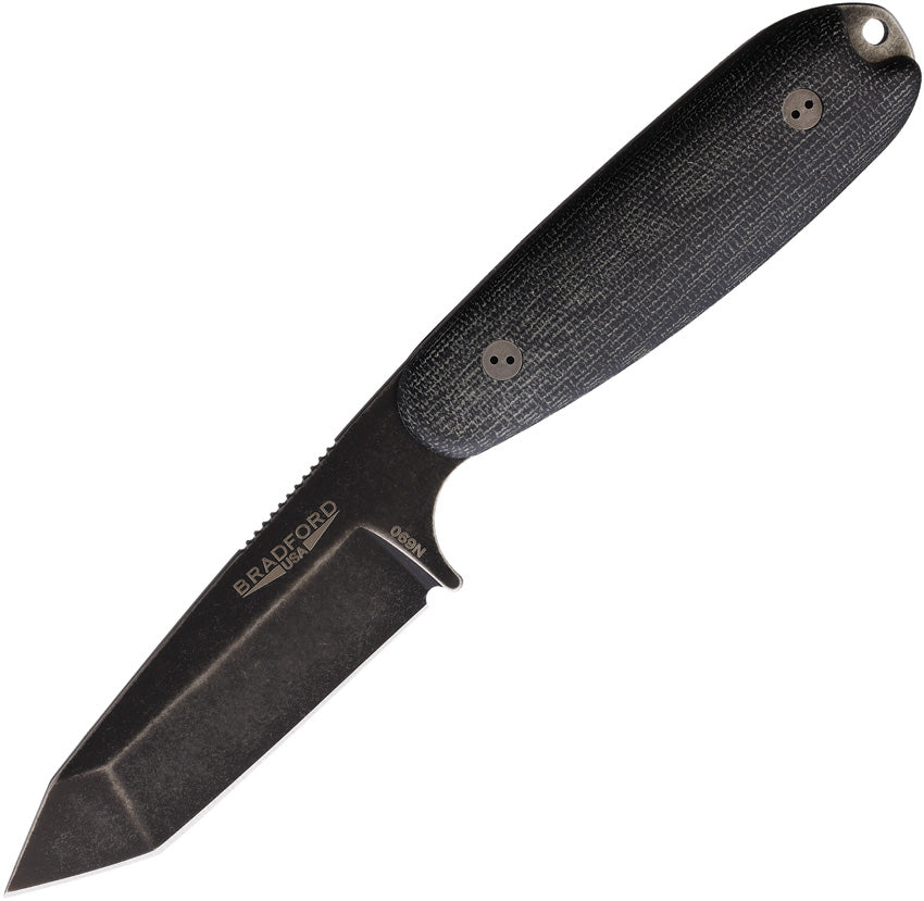 BRAD35S101 Bradford Knives Guardian 3.5 Sabre 3D Black