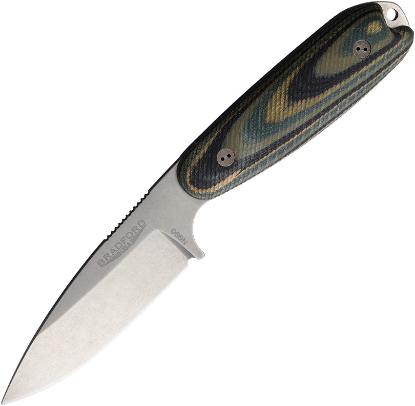 BRAD35S128 Bradford Knives Guardian 3.5 Forest G-Wood