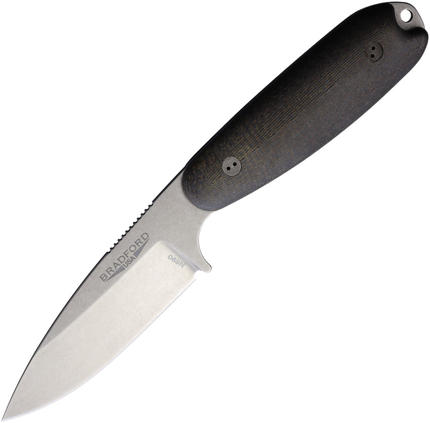 BRAD35S134 Bradford Knives Guardian 3.5 OD Green Burlap