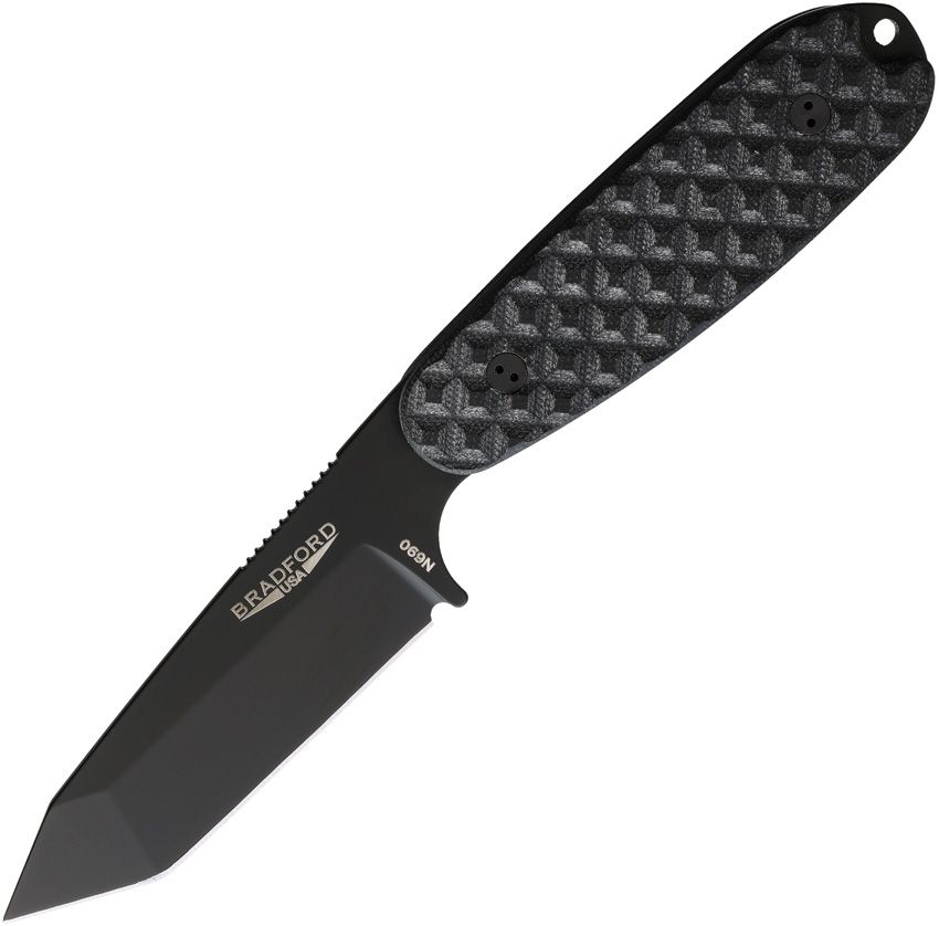 BRAD35T001B Bradford Knives Guardian 3.5 Tanto Black