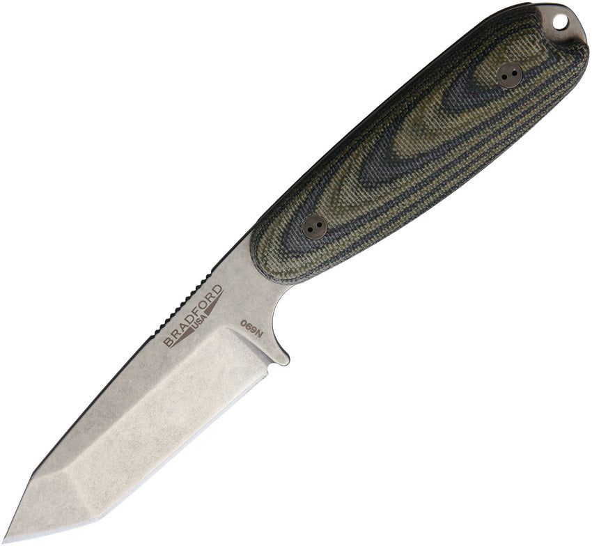 BRAD35T109 Bradford Knives Guardian 3.5 Fixed Blade Camo