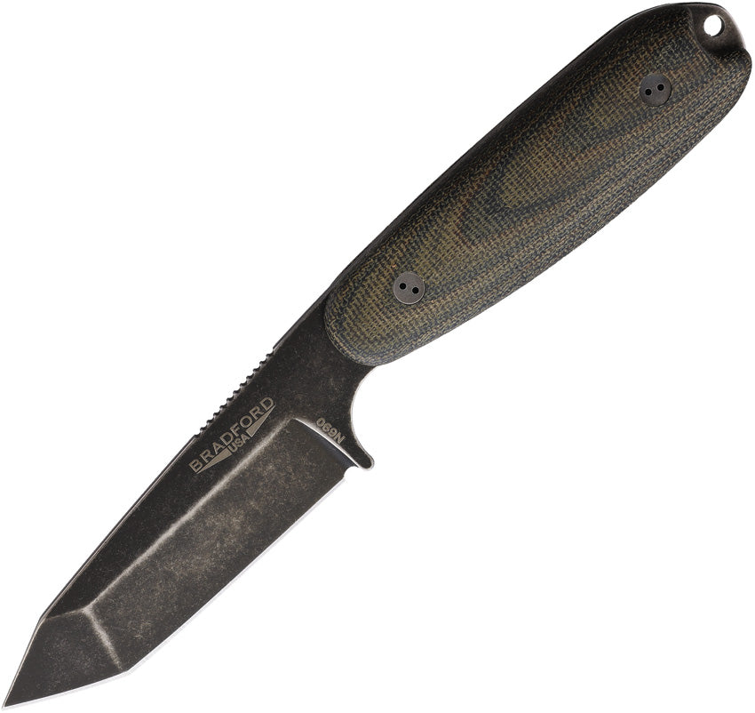 BRAD35T109N Bradford Knives Guardian 3.5 Fixed Blade Camo