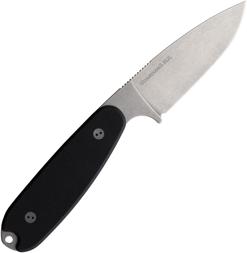 BRAD35U001A Bradford Knives Guardian 3.5 Ultralite Black