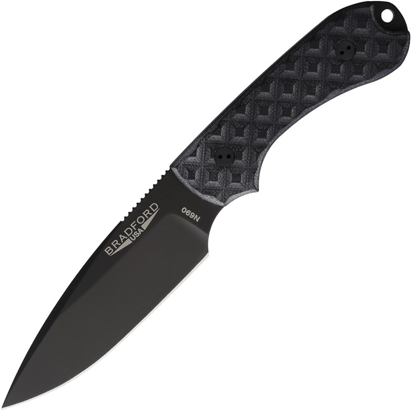 BRAD3FE001B Bradford Knives Guardian 3 Fixed Blade Black
