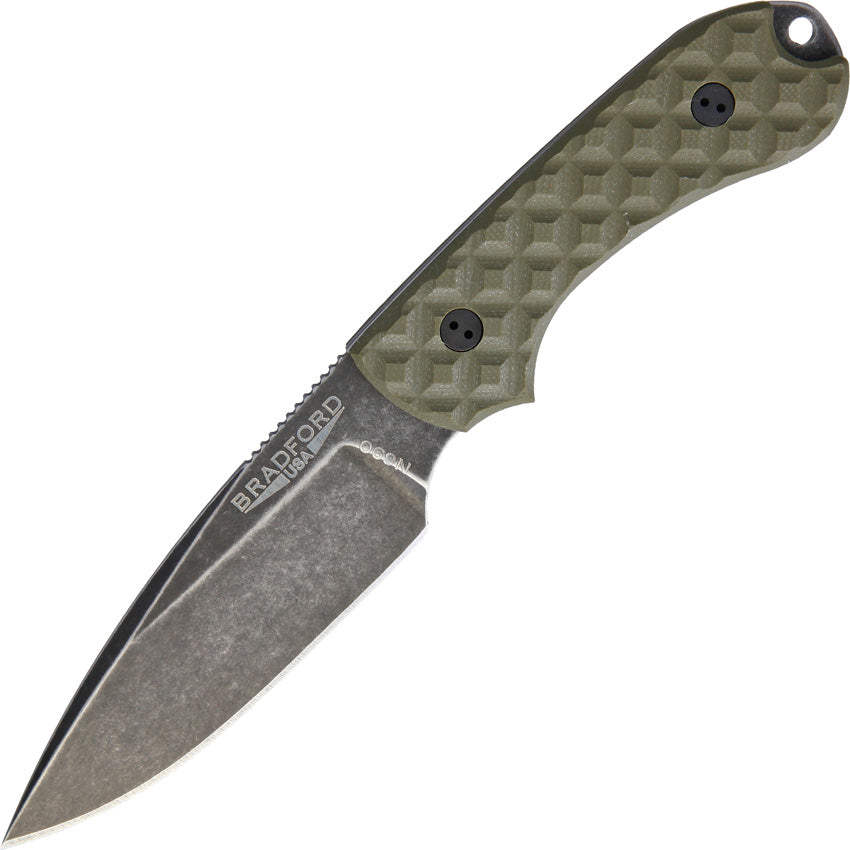BRAD3FE002N Bradford Knives Guardian 3 Nimbus OD Green