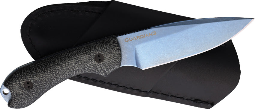 BRAD3FE101PA Bradford Knives Guardian 3 Blue PVD Micarta