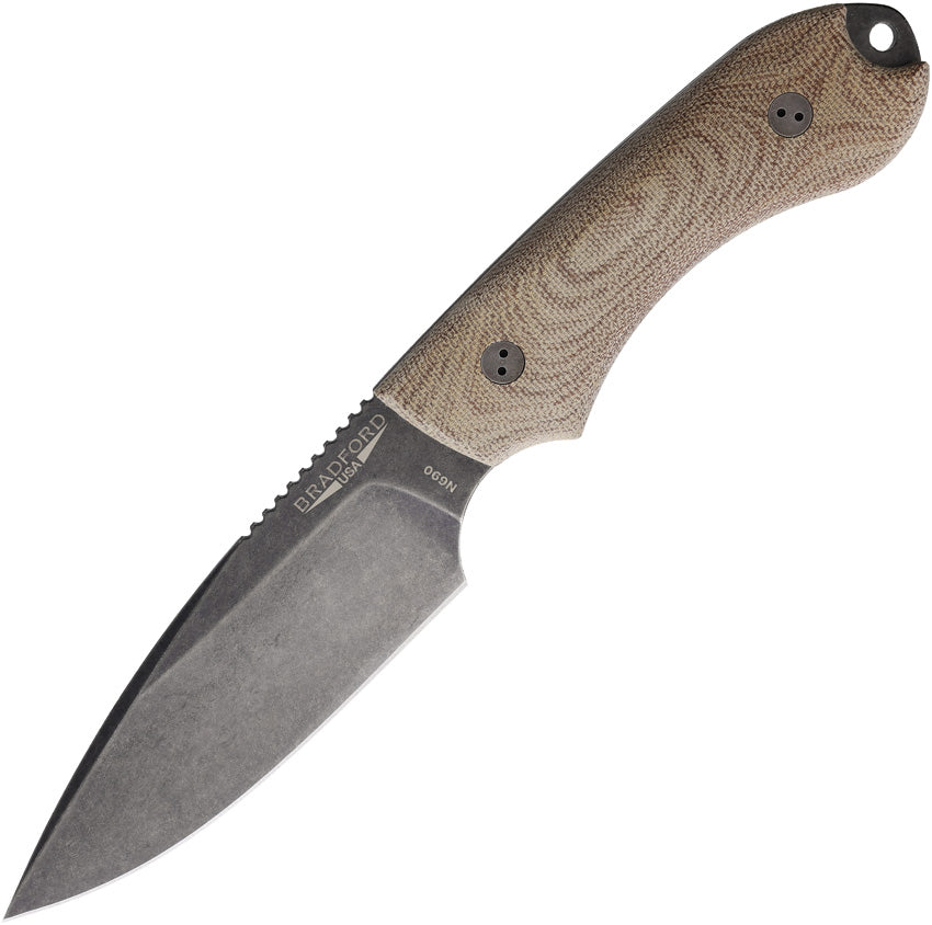 BRAD4FE104N Guardian 4 3D Natural Micarta