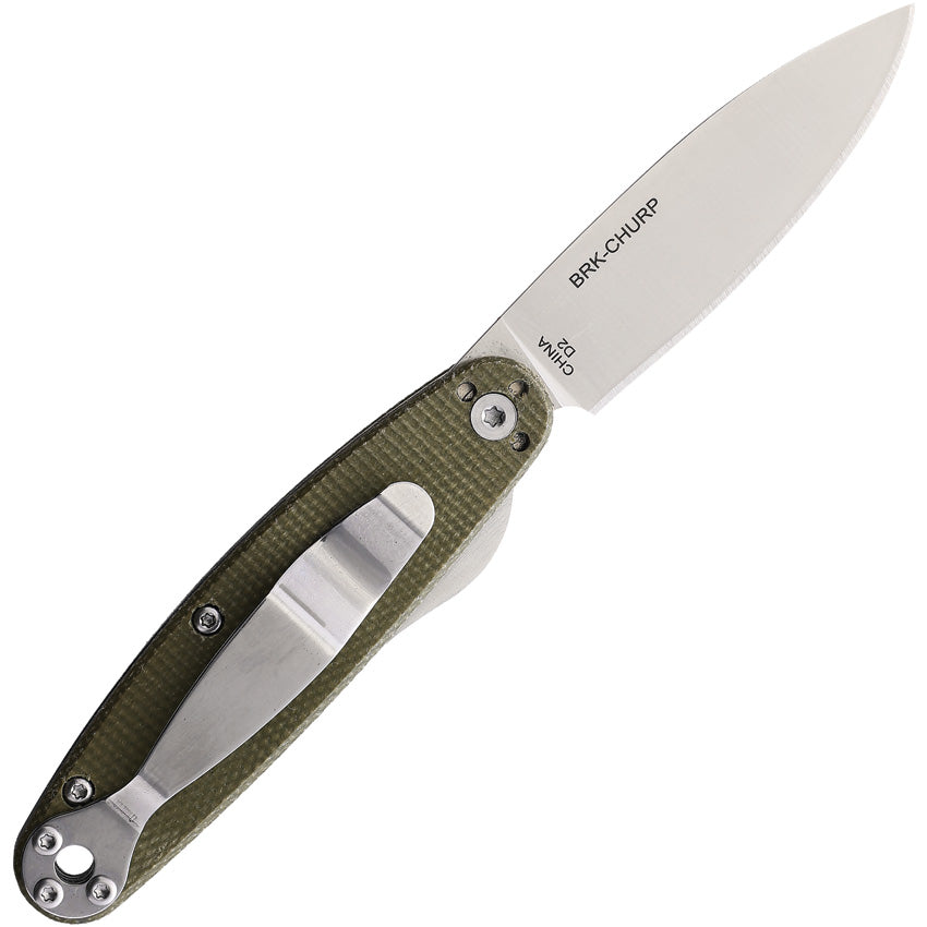 BRKC1 ESEE Churp Linerlock Green