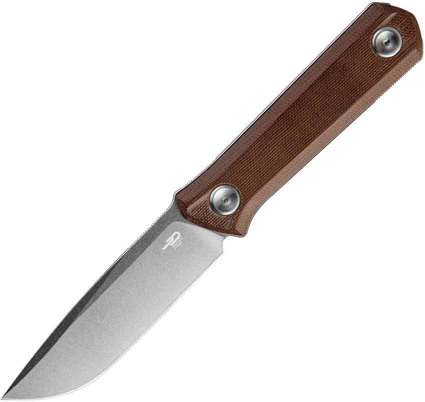 BTKF02D Bestech Knives Hedron Fixed Blade Micarta