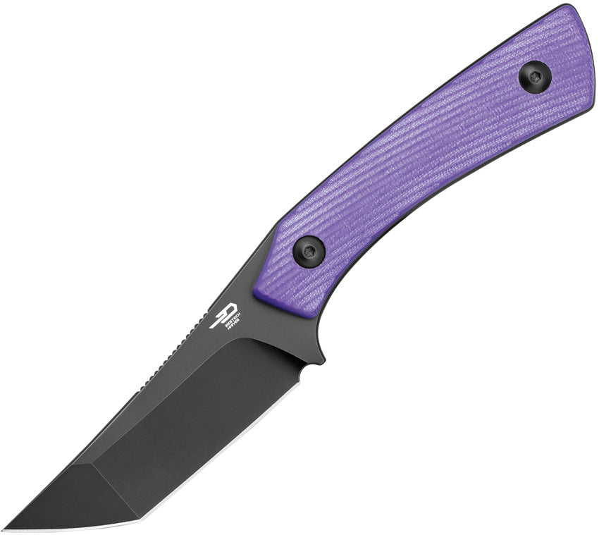BTKFK06C Bestech Knives STEP Fixed Blade Purple