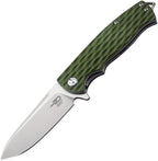 BTKG02B Bestech Knives Grampus G10 Linerlock Green