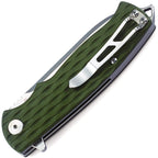 BTKG02B Bestech Knives Grampus G10 Linerlock Green