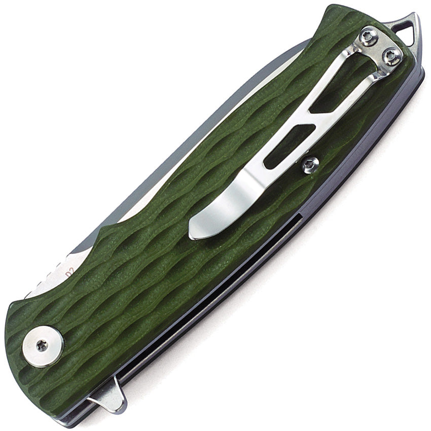 BTKG02B Bestech Knives Grampus G10 Linerlock Green