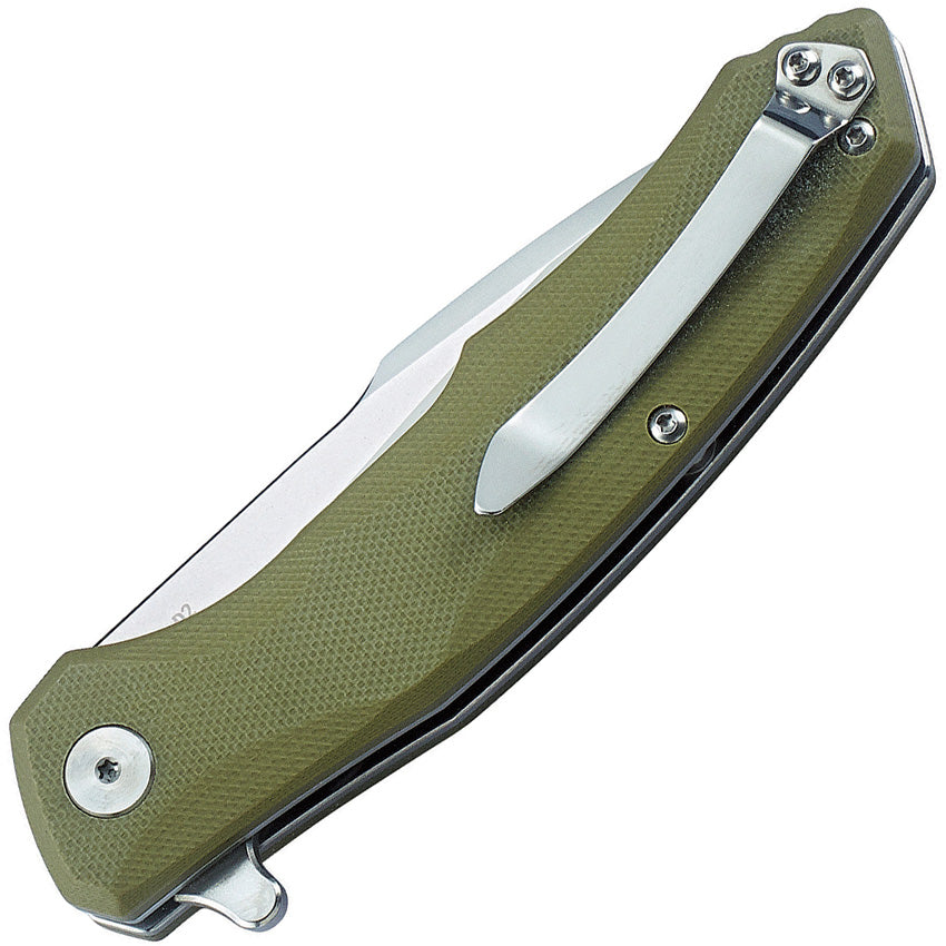 BTKG04C Bestech Knives Warwolf G10 Linerlock Green