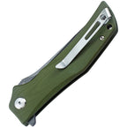 BTKG05B2 Bestech Knives Scimitar G10 Linerlock Green