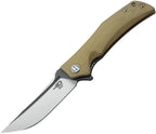 BTKG05C2 Bestech Knives Scimitar G10 Linerlock Beige