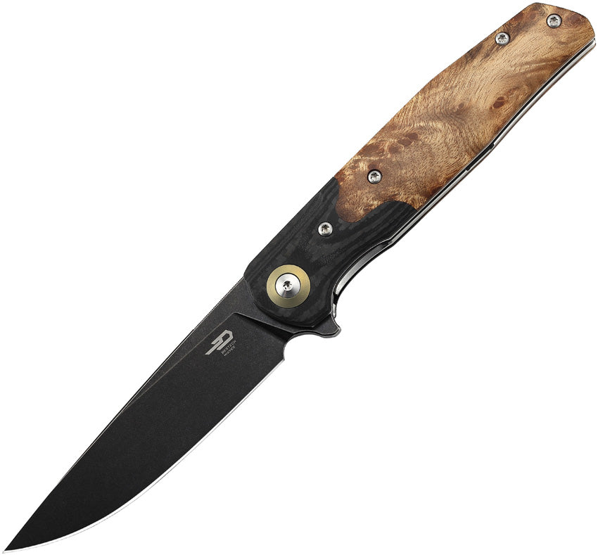 BTKG19E Bestech Knives Ascot Linerlock G10/Wood