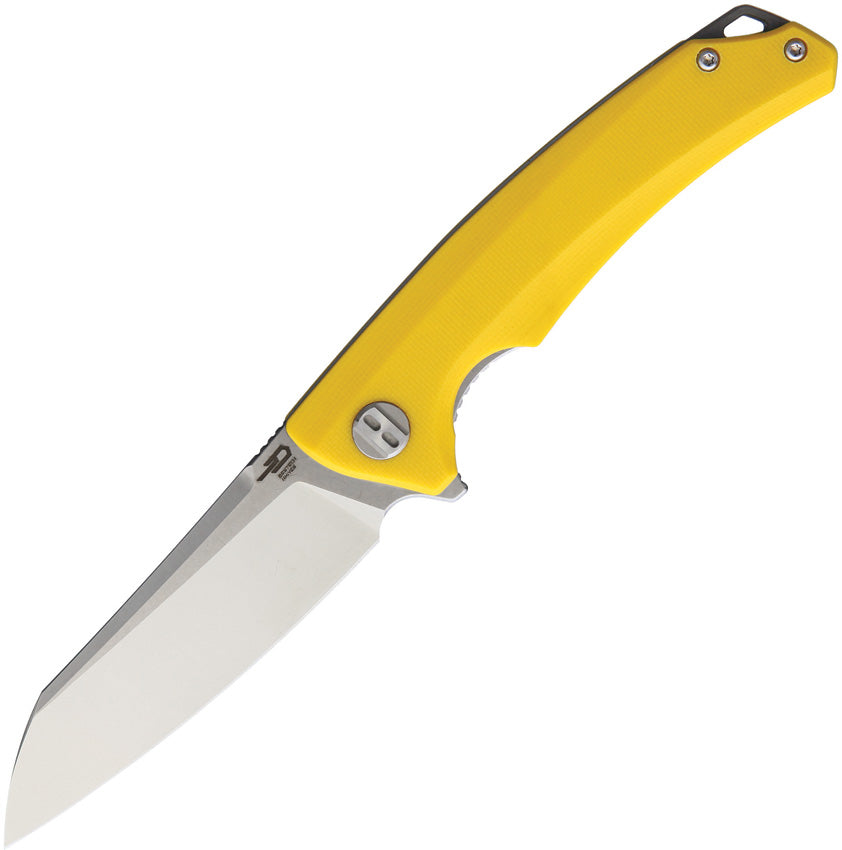 BTKG21C1 Bestech Knives TEXEL Linerlock Yellow
