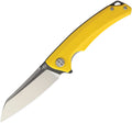BTKG21C2 Bestech Knives TEXEL Linerlock Yellow