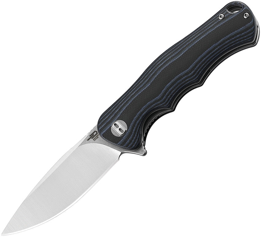 BTKG22D1 Bestech Knives Bobcat Linerlock Black/Blue