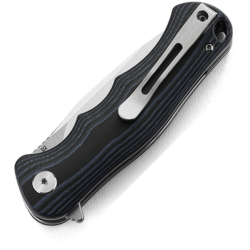 BTKG22D1 Bestech Knives Bobcat Linerlock Black/Blue