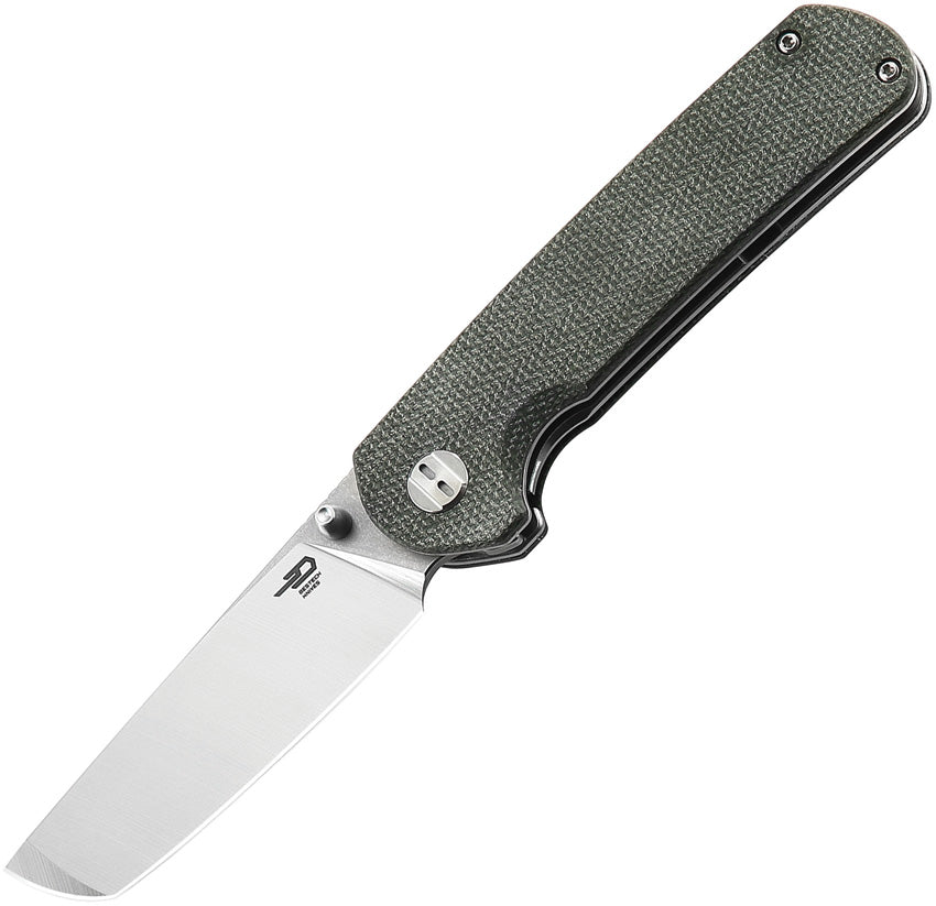 BTKG31B1 Bestech Knives Sledgehammer Linerlock Grn