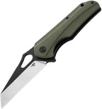 BTKG36C Bestech Knives Operator Linerlock Green