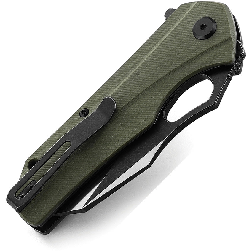 BTKG36C Bestech Knives Operator Linerlock Green