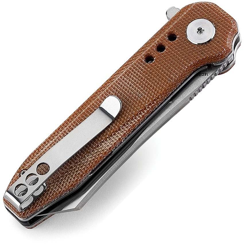 BTKG40E Bestech Knives Syntax Linerlock Natural