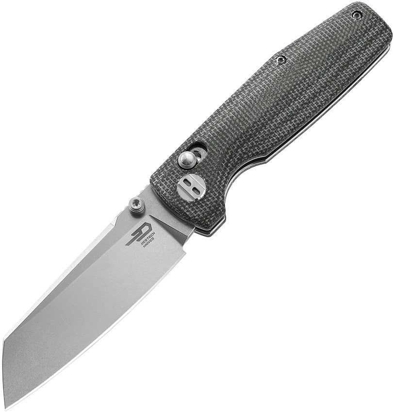 BTKG43B1 Bestech Knives Slasher Axis Lock Green