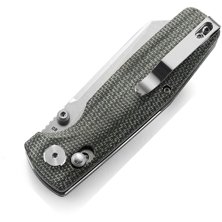 BTKG43B1 Bestech Knives Slasher Axis Lock Green